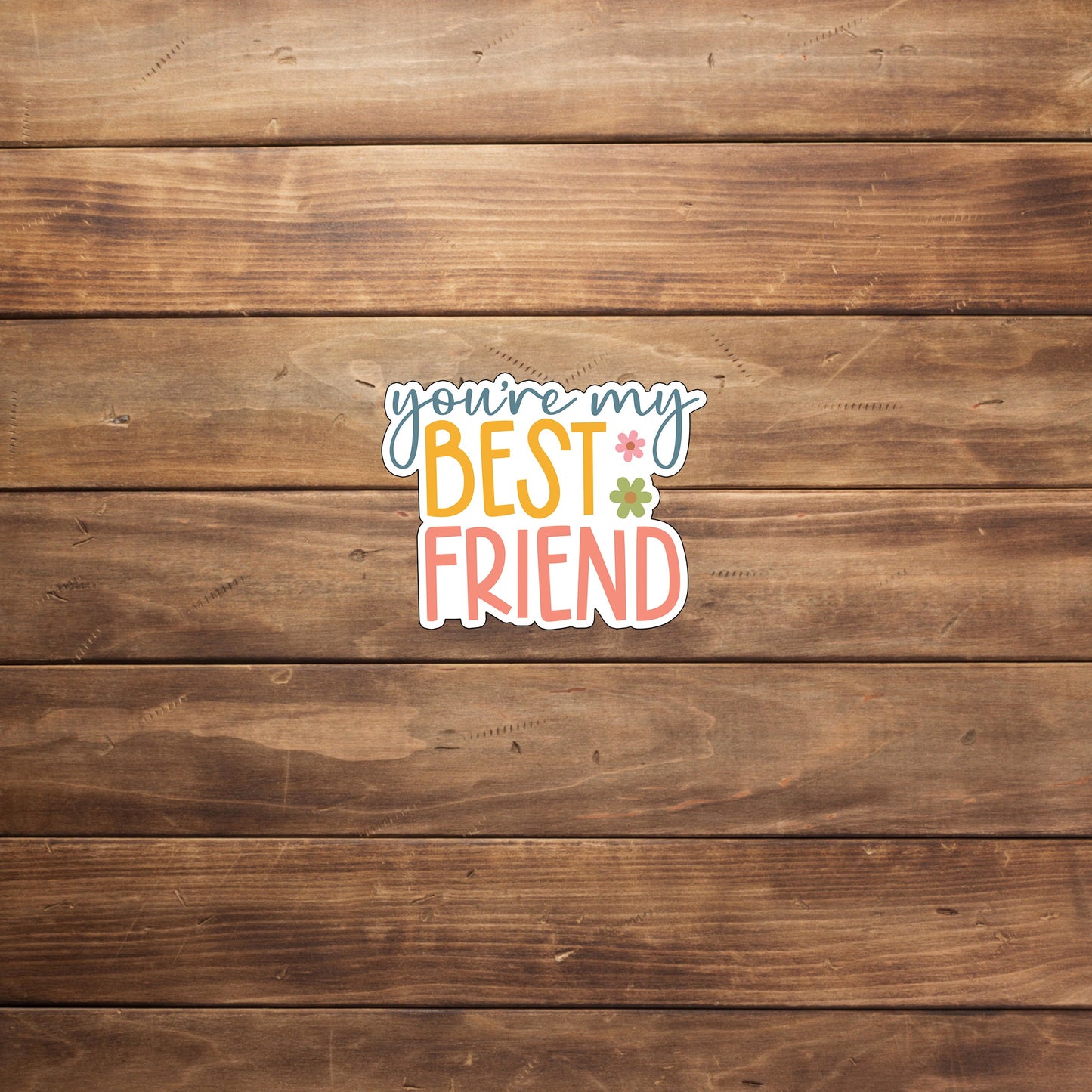 Friendship Sticker,  my-best-friend-sticker Sticker