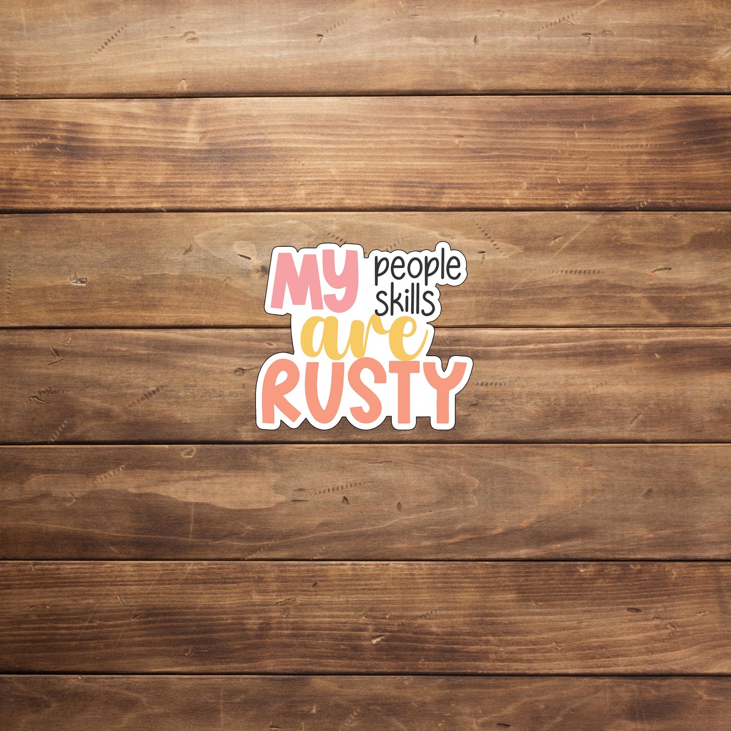 people-skills-sticker Sticker