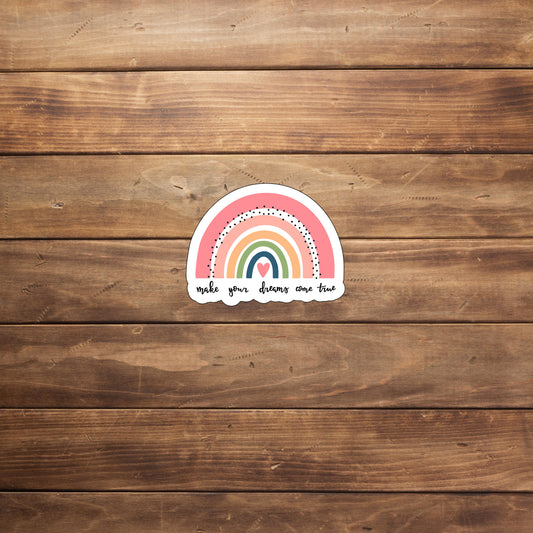 Rainbow Set Sticker  - Make your Dreams Come True