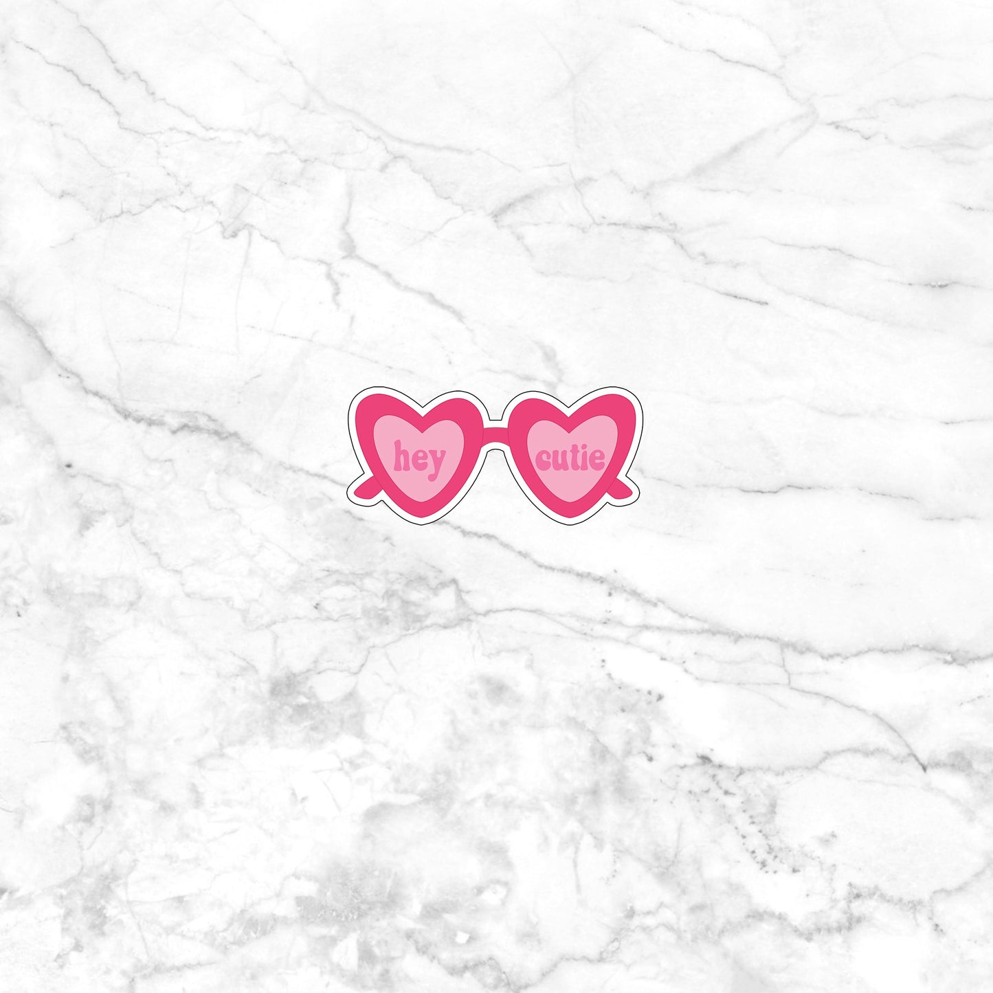 Pink Theme Stickers,  sunglasses-sticker